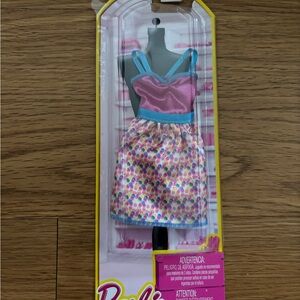 Barbie Pink and Blue Polka Dot Dress
